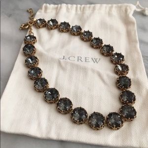 Smokey Gray J. Crew statement necklace